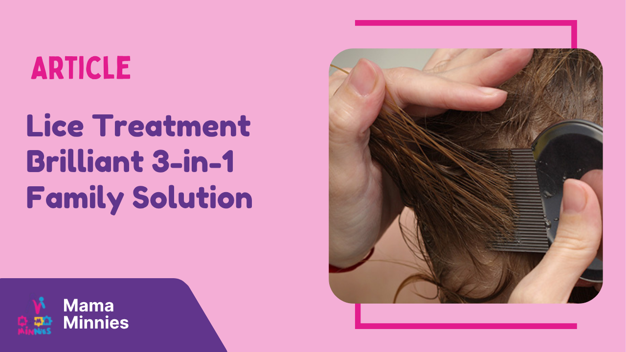 Lice Treatment – Brilliant 3-in-1 Family Solution