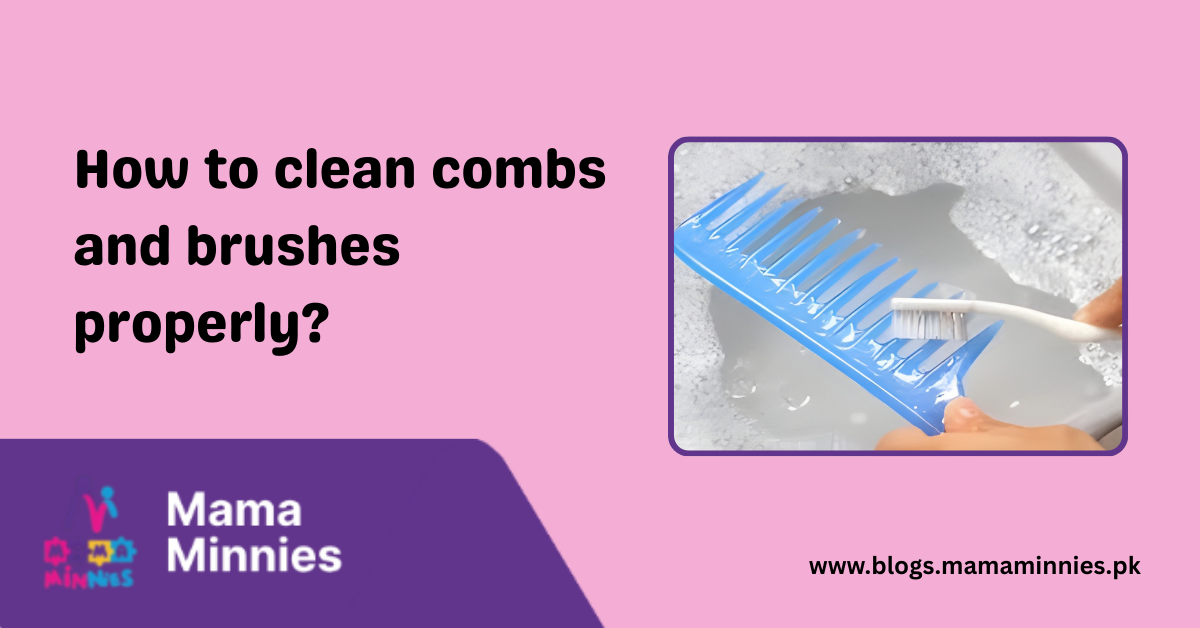 How to clean combs and brushes properly